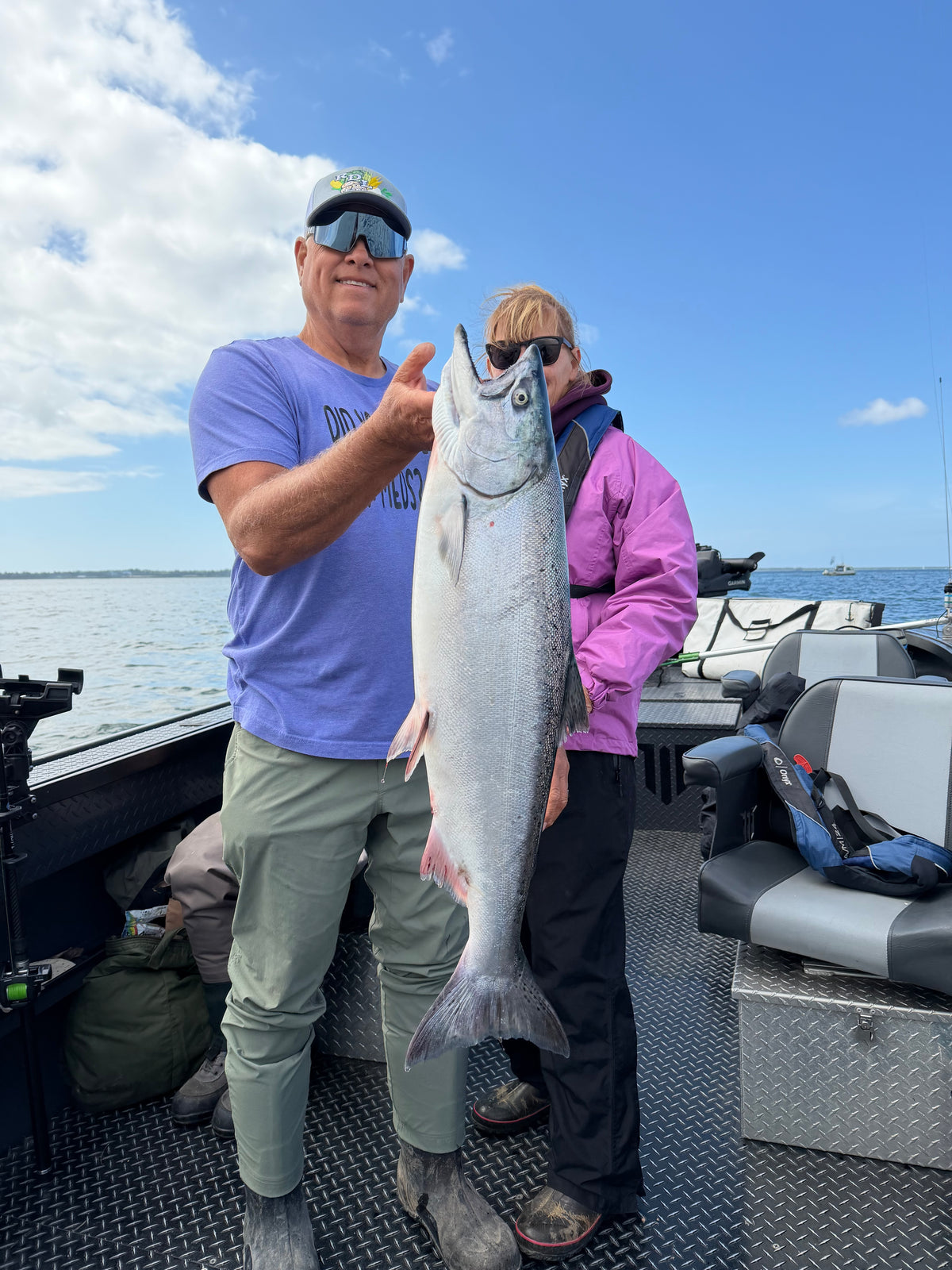Buoy 10 August Salmon Fishing