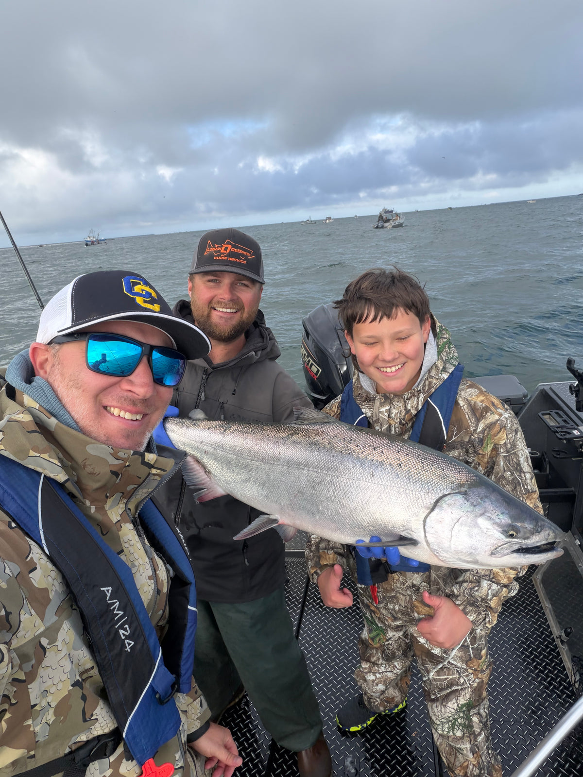 Buoy 10 August Salmon Fishing