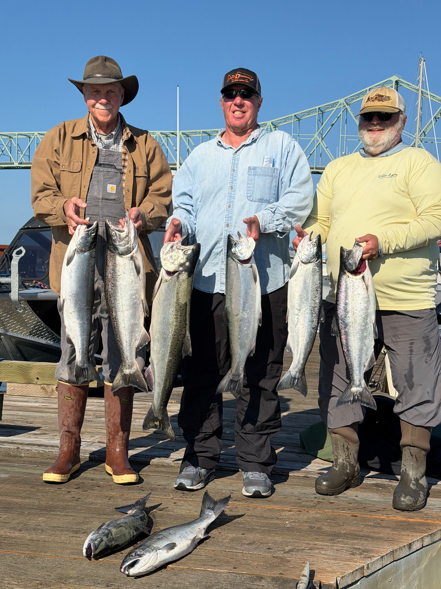 Buoy 10 August Salmon Fishing