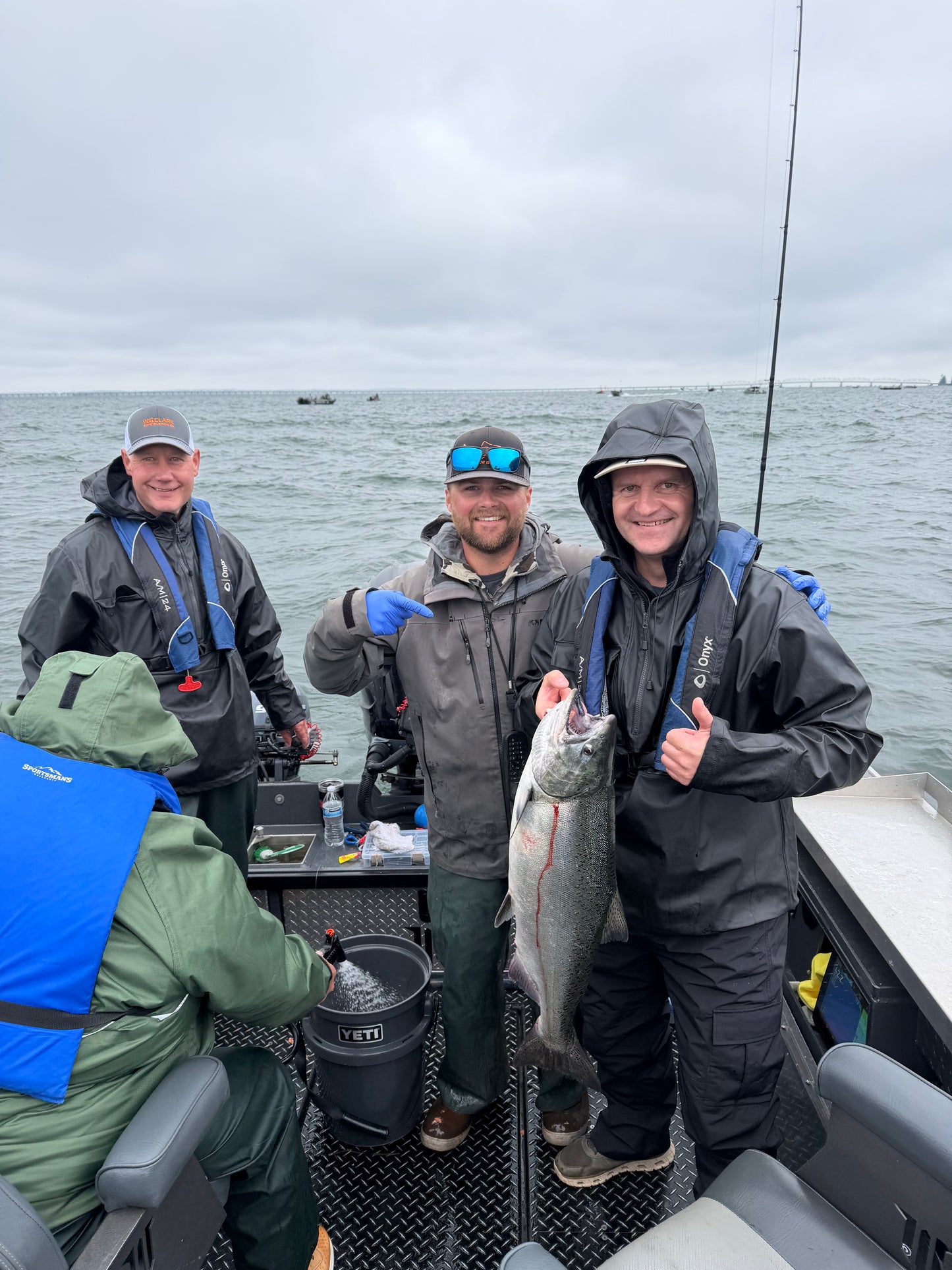 Buoy 10 August Salmon Fishing
