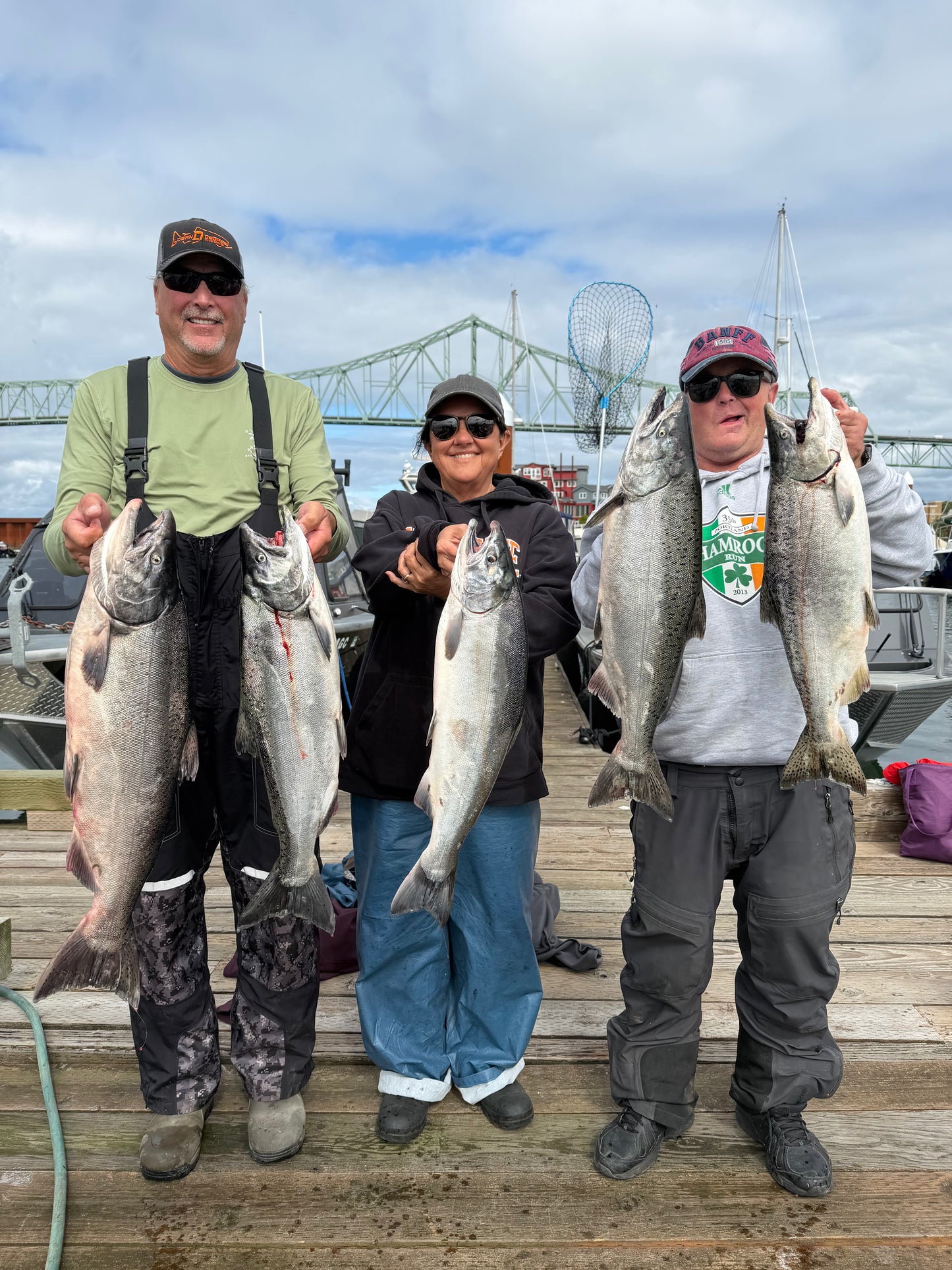 Buoy 10 August Salmon Fishing