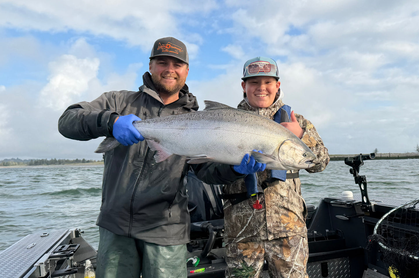 Buoy 10 August Salmon Fishing